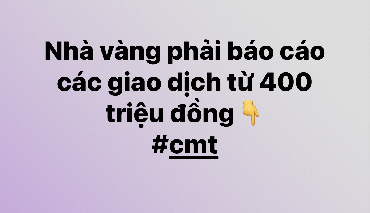 Thông tin về giá vàng: